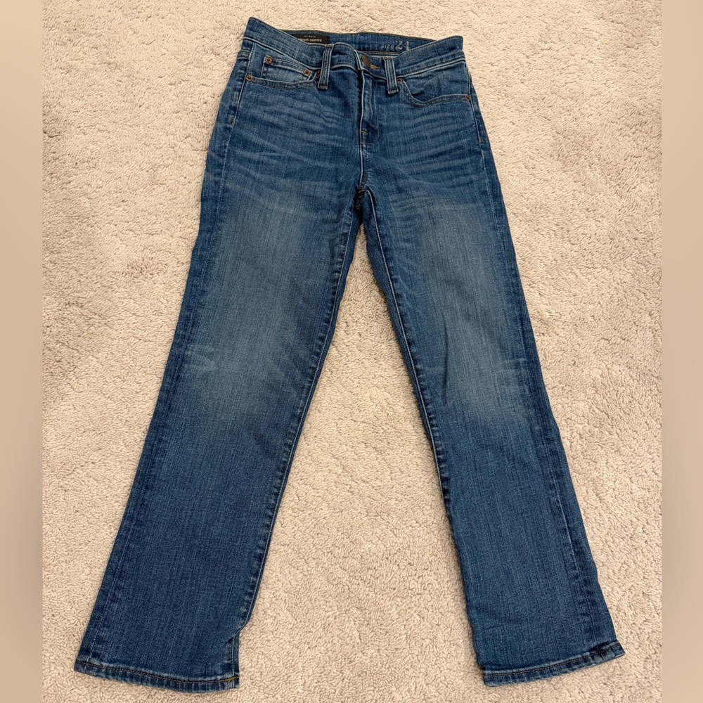 J. Crew Vintage Cropped Jeans